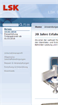 Mobile Screenshot of lsk-data.de